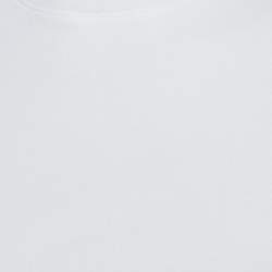 Pre Owned قميص علايا جيرسي أبيض قصير بياقة بولو مقاس صغير جداً (إكس سمول)