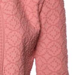 Alaia Pink Patterned Knit Cropped Shrug M
