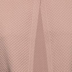 Alaia Nude Pink Jacquard Stretch Knit Cardigan L