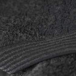 Alaia Black Textured Knit Flared Dress L