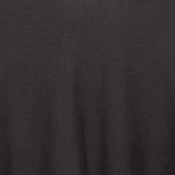 Alaia Black Knit Scallop Cut-Out Hem Flared Mini Skirt M