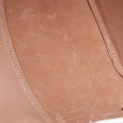 Pre Owned Alaia White Laser Cut Leather Edition 1992 Corset Bag