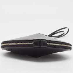 Pre Owned Alaia Black Leather Le Coeur Crossbody bag