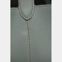 Alaia Leather Cabas PM Two-Way Bag