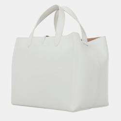 Alaia Leather Cabas PM Two-Way Bag