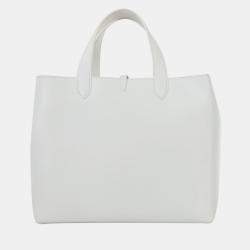 Alaia Leather Cabas PM Two-Way Bag