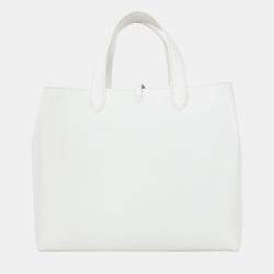 Alaia Leather Cabas PM Two-Way Bag