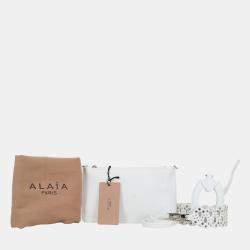 Alaia Leather Cabas PM Two-Way Bag
