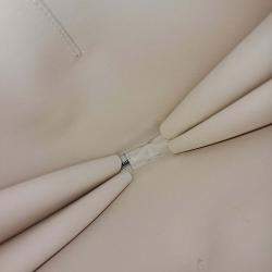 Pre Owned Alaia Beige Leather Heart Bag