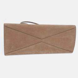 Pre Owned Alaia Brown Suede Le Tekel bag