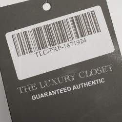 Pre Owned Alaia Black Laser Cut Leather Small Rose Marie Bucket Bag