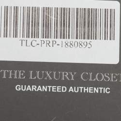 مملوكة مسبقًا حقيبة يد توتس علايا قماش أسود محبوك بشعار