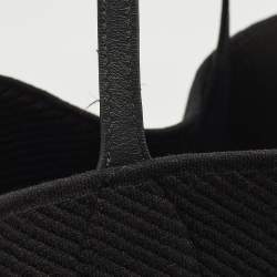 مملوكة مسبقًا حقيبة يد علايا محبوكة بشعار أسود