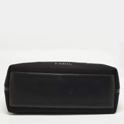 مملوكة مسبقًا حقيبة يد علايا محبوكة بشعار أسود