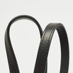 مملوكة مسبقًا حقيبة يد علايا محبوكة بشعار أسود