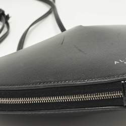 Pre Owned Alaia Le Coeur Black Leather Shoulder Bag