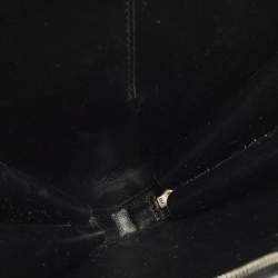 Pre Owned Alaia Le Coeur Black Leather Shoulder Bag