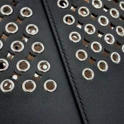 Pre Owned Alaia Black Leather Bucket Bag