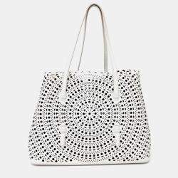Pre Owned Alaïa Laser Cut Mina Bag 32