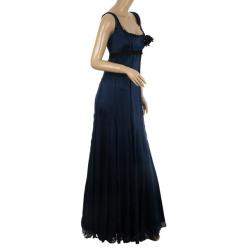 Pre Owned Alberta Ferretti Flare Maxi Dress L