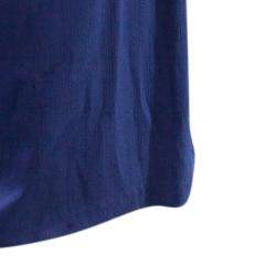 Pre Owned Alberta Ferretti Blue Strapless Fishtail Gown L