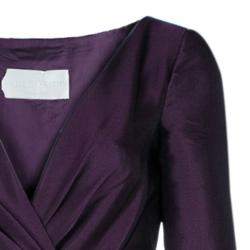 Alberta Ferretti Limited Edition Purple Silk Gown S