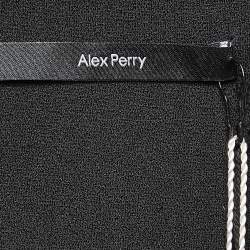 Alex Perry Black Crepe Mini Dress S