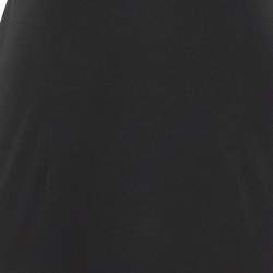 Alex Perry Black Embellished Jersey Sleeveless Gown L