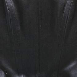 Pre Owned توب كورسيه ساتان بدون حمالات أليكس بيري أزرق مقاس صغير جدًا