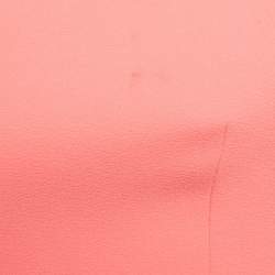 مملوكة مسبقًا فستان أليكس بيري قصير بدون حمالات من كريب النيون الوردي صغير الحجم