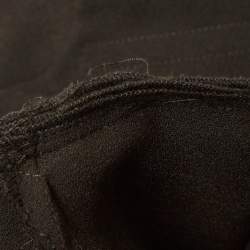 مملوكة مسبقًا فساتين أليكس بيري من الكريب الأسود مع أكمام طويلة ميدي صغير جداً الحجم