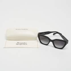 Alexander McQueen Black Acetate AM03985 Sunglasses