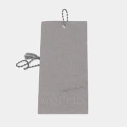 Alexander McQueen Pink Skull Print Silk Chiffon Scarf