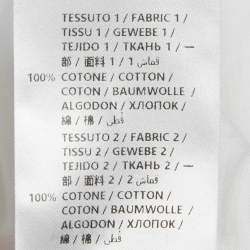 مملوكة مسبقًا Alexander McQueen White Cotton balloon Sleeve Open Shoulder Top S