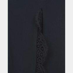 Pre Owned Alexander McQueen Black Trousers Size 42