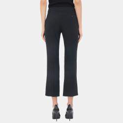 Pre Owned Alexander McQueen Black Trousers Size 42