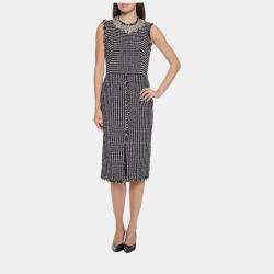 Pre Owned Alexander McQueen Cotton Midi dress 40