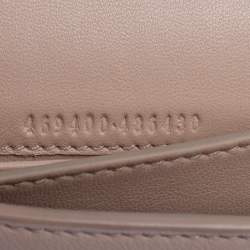 Pre Owned Alexander McQueen Beige Leather Insignia Crossbody Bag