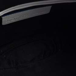 مملوكة مسبقًا Alexander McQueen Multicolor Satin Geometric Print De Manta Clutch