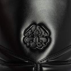 Pre Owned Alexander McQueen Black Leather The Curve Bag