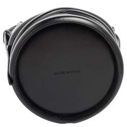 Pre Owned Alexander McQueen Black Leather The Curve Bag