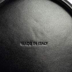 Pre Owned Alexander McQueen Black Leather The Curve Bag