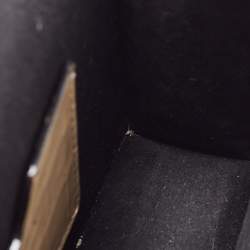 Pre Owned Alexander McQueen Beige Croc Embossed Leather Small Skull Shoulder Bag