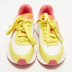 Pre Owned حذاء رياضي أليكسندر ماكوين سبرينت رباط علوي جلد متعدد الألوان مقاس 37.5