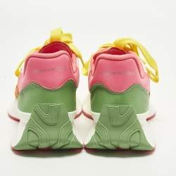 Pre Owned حذاء رياضي أليكسندر ماكوين سبرينت رباط علوي جلد متعدد الألوان مقاس 37.5