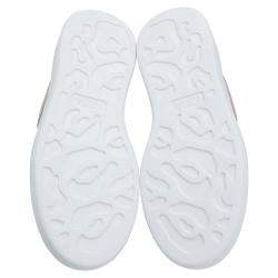 Pre Owned Alexander McQueen White/Pink Oversized Sneaker Size 39