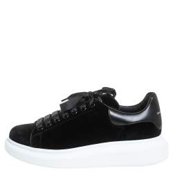 womens black velvet alexander mcqueen's