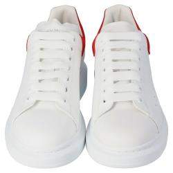 Pre Owned Alexander McQueen White Oversized Sneakers EU 40