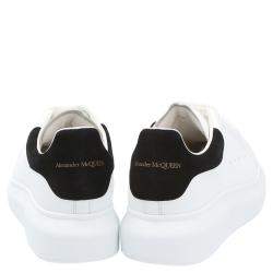 Pre Owned Alexander McQueen White Oversized Sneakers Size EU 38