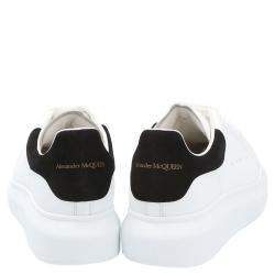 Pre Owned Alexander McQueen White/Black Women's Oversized Sneaker EU 38